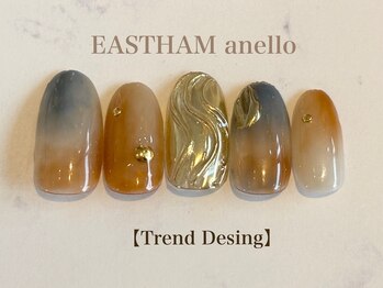 イーストハムアネーロネイル(EAST HAM anello nail)/【定額】トレンドデザイン