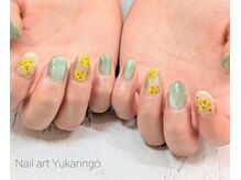 ユカリンゴ(Yukaringo)/人気のミモザネイル