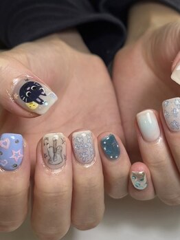 ウズ 和歌山店(UZU)/落書きネイル