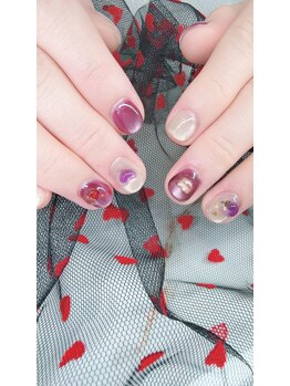 ブリスネイル(Bliss Nail)/バレンタインネイル