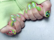 シーグラス(SeaGlass)/ネオンレインボー♪