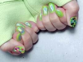 ネオンレインボー♪