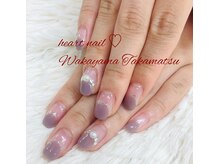 はあとねいる 和歌山高松店の雰囲気(人気のハーフネイルです。)