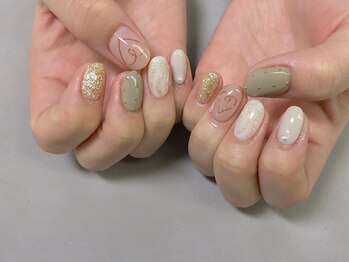 キャンネイル 金山店(Can Nail)/シンプル可愛い！