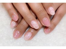 エレガ(ELEGA)/ふんわりタイダイネイル