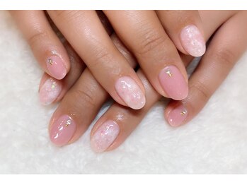 エレガ(ELEGA)/ふんわりタイダイネイル