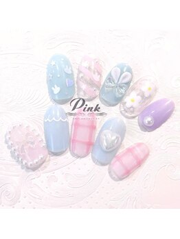 ネイルコレクション ピンク(Nail Collection Pink)/ジェル定額¥8990★パステル