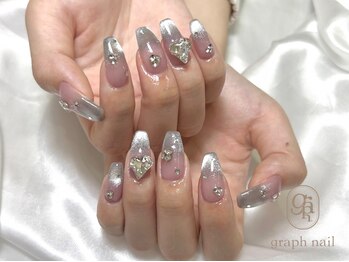 グラフネイル(graphnail)の写真/大人気♪【ワンホン・トレンド定額コース/¥7500～】豊富なデザインご用意◎理想の指先を叶えます☆