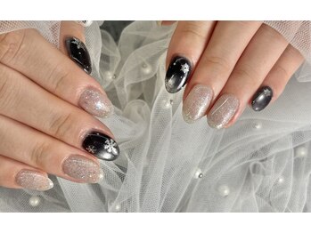 ジャム(JaM)/冬ネイル/マグネット/定額ネイル