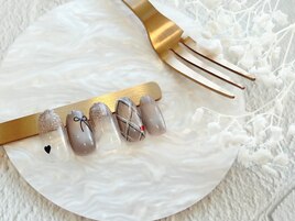 斜め格子柄デザイン