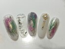 塗りかけネイル￥8200