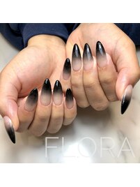 スカ黒グラデ◆