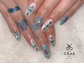 ストーンアートデザイン￥7000