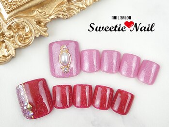 スウィーティーネイル 池袋パートツー店(Sweetie Nail)/フット◆デイリーコース¥6600