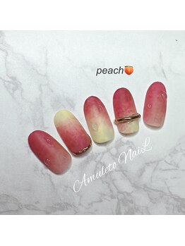 アムレート ネイル 蕨(Amuleto NaiL)/桃ネイル★