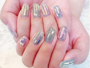 デコール 心斎橋(DECOR)/クリスタルフラッシュネイル