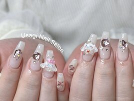 春かわいいネイル