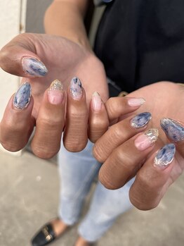 ハジチ(HAZICHI)/綺麗めニュアンスネイル