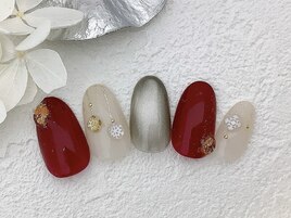 オーナメント風ネイル[浦和]