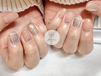 ジーエスネイル(GS NAIL)/チェックネイル