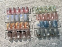 《Aruneの魅力5》定額デザイン100種類以上＆毎月更新！