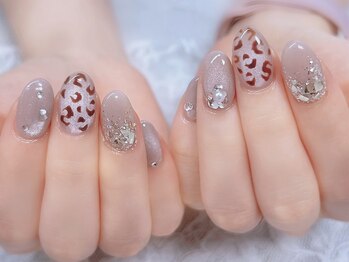 ディアリーネイル(Dearly Nail)/レオパードネイル