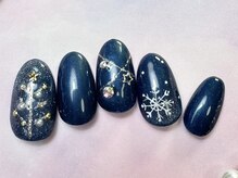 リコリコネイル(Riko Riko Nail)/クリスマスネイル