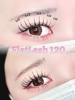 アイビューティーニコル 和歌山市店(eye beauty nicol)/フラットラッシュLカールdesign