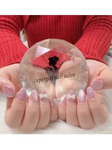 スーパーガール(supergirl)/シンプルデザイン¥4980