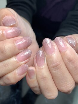 レディグリッター(Lady glitter)/シンプルラメパープル