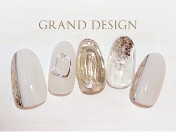 グランドデザイン 大垣店(GRAND DESIGN)/ニュアンスミラーネイル
