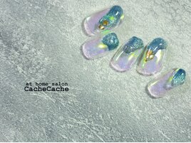 オーロラぷっくりマグネット