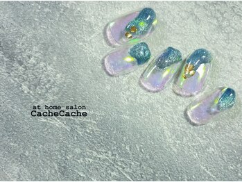 カシュカシュ(Cache Cache)/オーロラぷっくりマグネット