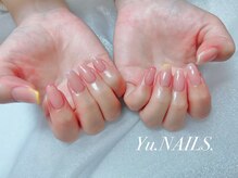 ユーネイルズ 恵比寿(Yu.NAILS.)/パステル極細フレンチ◎スキニー