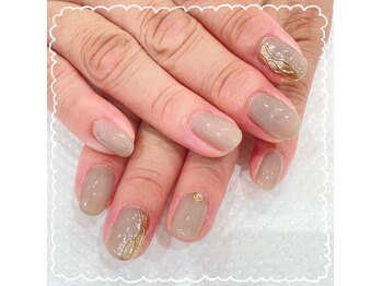 ティーネイル/秋ネイル