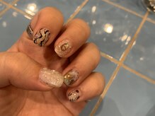 ナッピーネイル(NAPPY NAIL)/Mデザインコース¥8500オフ代別