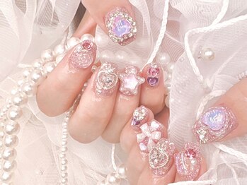 パピー 四条烏丸(puppy)/ゴテゴテネイル※パーツ別途料金