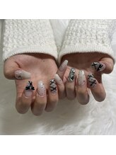 ルプスデザイン(Lupus design)/ribbon nail