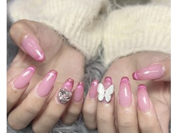 ヴィーナスネイル(Venus Nail)/長さ出しマグネットフレンチ