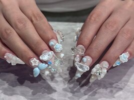 ゴテゴテネイル￥12500＃天神