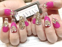 プロフェッショナル ネイルサロン ラヴィアス(LAVIAS)/【スカルプ】10本アートし放題