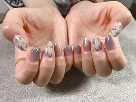 定額Bフラワーネイルマグネット