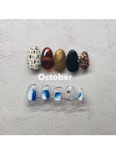 トゥーネイル バイ フォーク 仙川(To.nail byFOLK)/10月定額デザイン