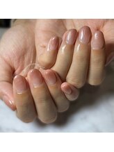 トータルビューティーローズ(Rose)/ラメグラデーションネイル