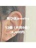 耳つぼジュエリー12個（片耳6個）　　4,400