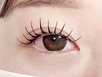 ライトウェーブ 長野駅前店/LEDマツエク100本×束感仕上げ♪