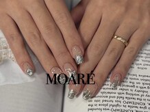 モアレネイル(moare' nail)/ハンド/持ち込み90分アート¥8000