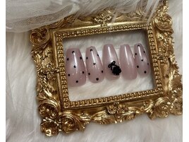 定額アート/ドットネイル/ピンク