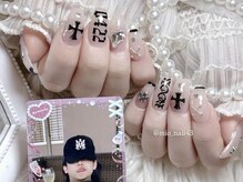 リンドネイル バイ モカ アンド ララ(Lind nail by moca and LaLa)/【mio】クロム風ネイル