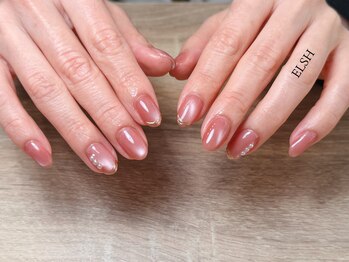 春ネイル/マグネット/いちご